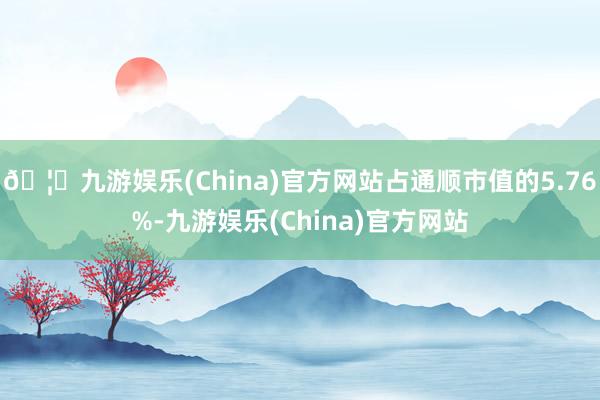 🦄九游娱乐(China)官方网站占通顺市值的5.76%-九游娱乐(China)官方网站