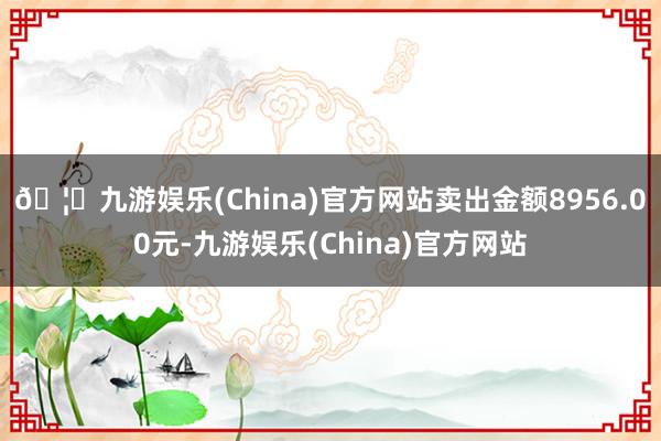 🦄九游娱乐(China)官方网站卖出金额8956.00元-九游娱乐(China)官方网站