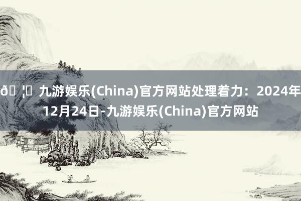 🦄九游娱乐(China)官方网站处理着力：2024年12月24日-九游娱乐(China)官方网站