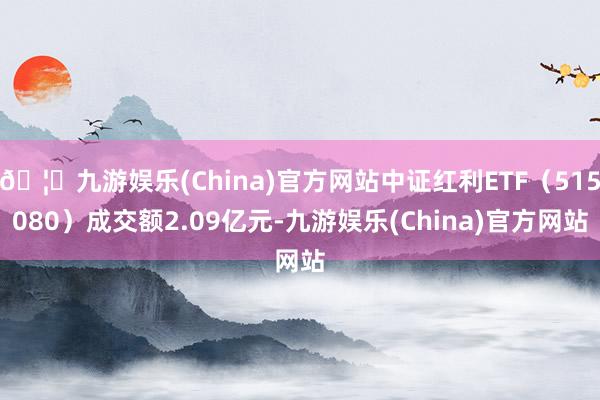 🦄九游娱乐(China)官方网站中证红利ETF（515080）成交额2.09亿元-九游娱乐(China)官方网站