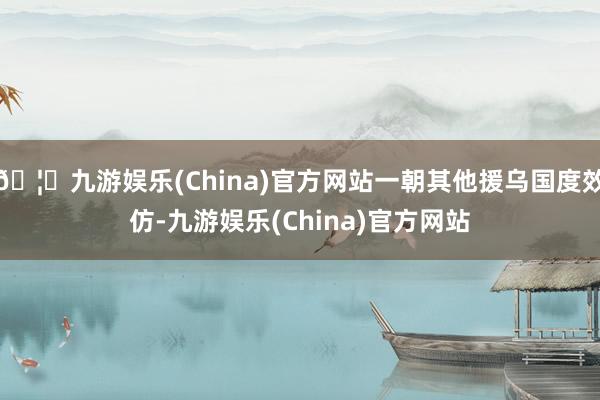 🦄九游娱乐(China)官方网站一朝其他援乌国度效仿-九游娱乐(China)官方网站