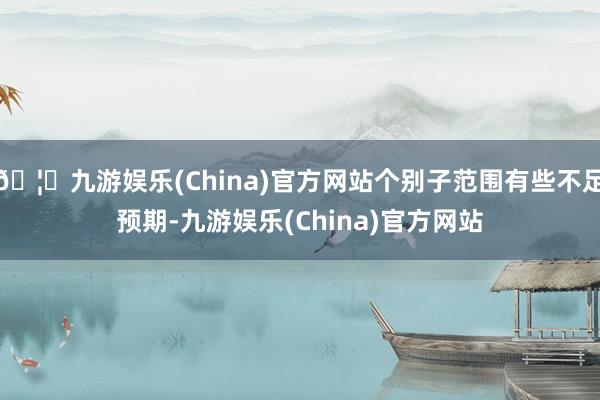 🦄九游娱乐(China)官方网站个别子范围有些不足预期-九游娱乐(China)官方网站